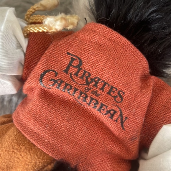 Disney Pirates of the Caribbean Jack Plush Toy Monkey 10” - Picture 4 of 6